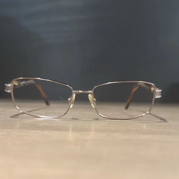 Authentic Versace luxury designer signature vtg prescription eyeglasses frames